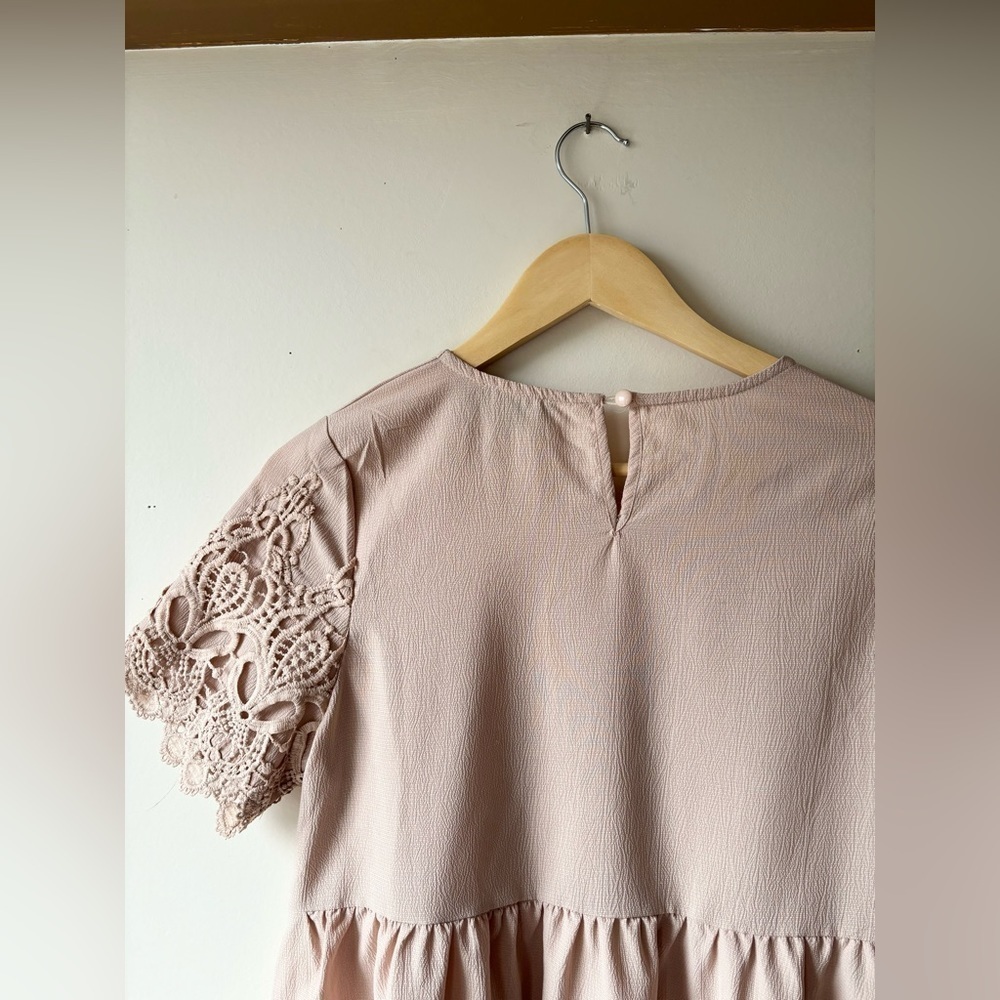 ROOLEE | Pale pink midi dress | S - Picture 5 of 6